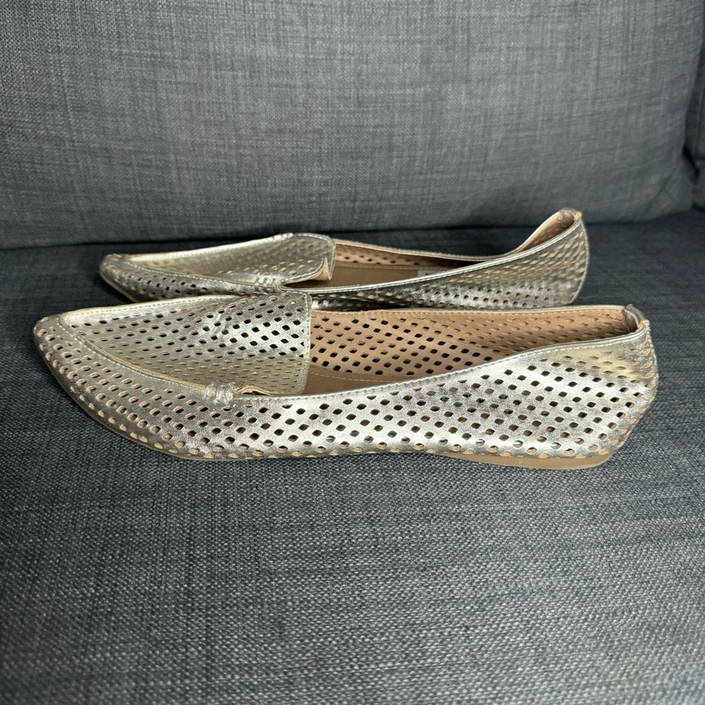 Steve Madden Feather P Pointed Toe Mesh Leather F… - image 4